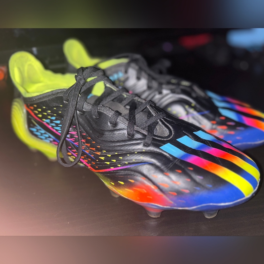Adidas Multicolor Soccer Cleats